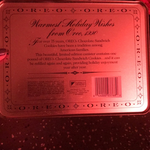 Vintage oreo tin - Picture 4 of 4